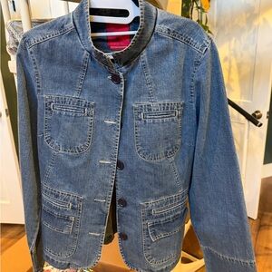 Gloria Vanderbilt Blue Denim Jacket